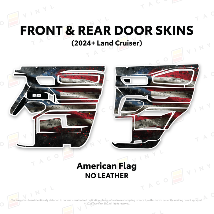 2025+ Land Cruiser 250 Door Skins