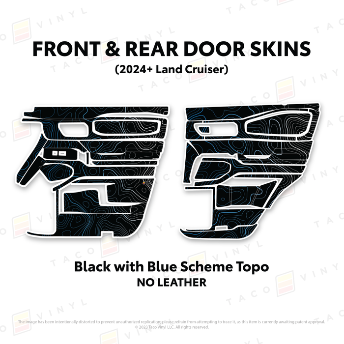 2025+ Land Cruiser 250 Door Skins