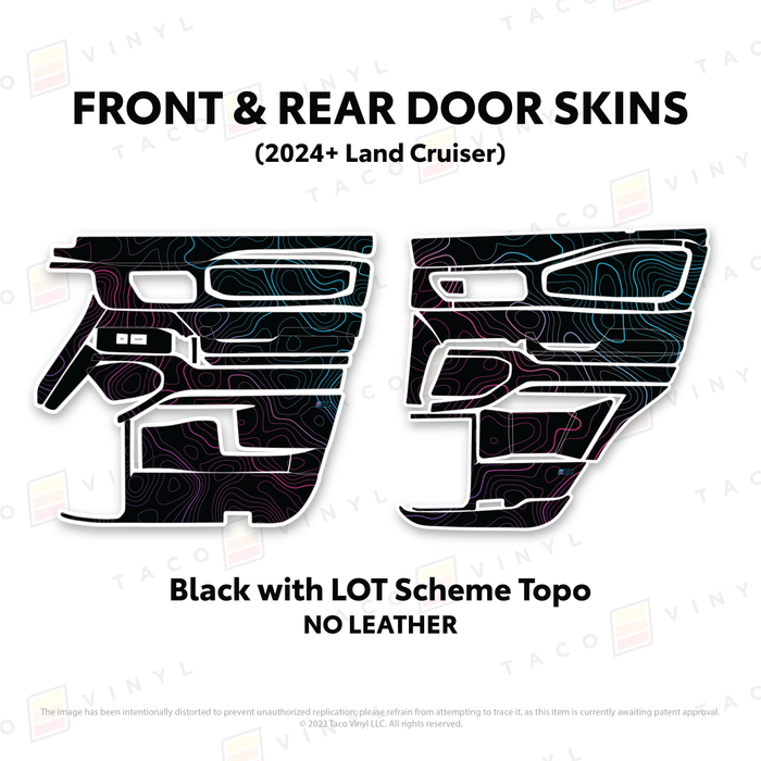 2024+ Land Cruiser 250 Door Skins