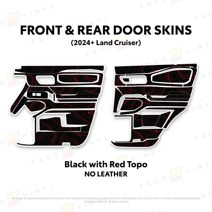 2024+ Land Cruiser 250 Door Skins