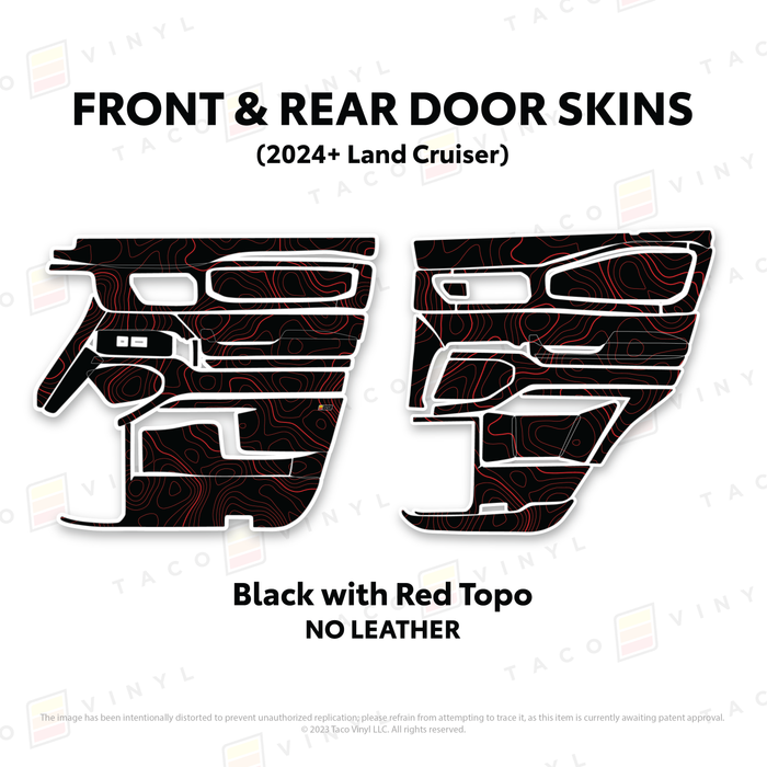 2025+ Land Cruiser 250 Door Skins