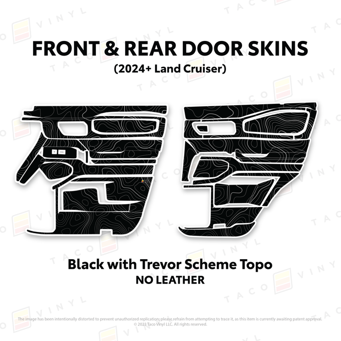 2025+ Land Cruiser 250 Door Skins