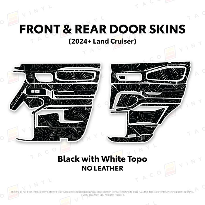 2024+ Land Cruiser 250 Door Skins