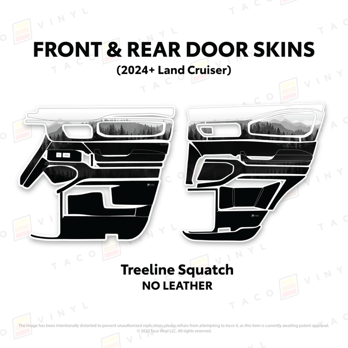 2024+ Land Cruiser 250 Door Skins