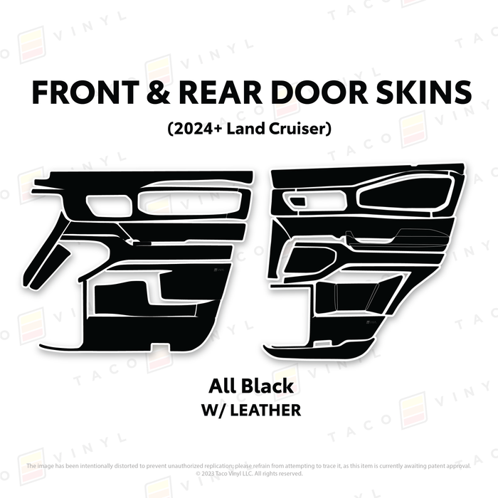 2024+ Land Cruiser 250 Door Skins