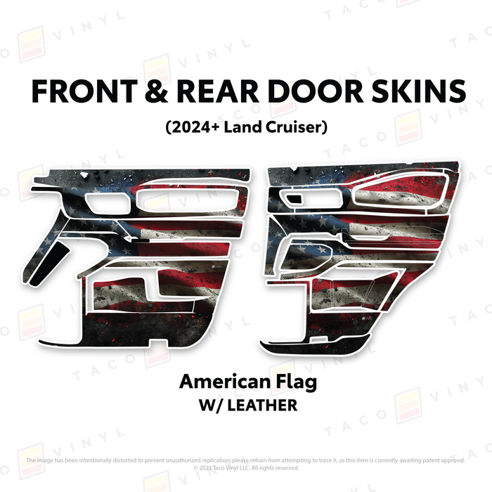 2024+ Land Cruiser 250 Door Skins