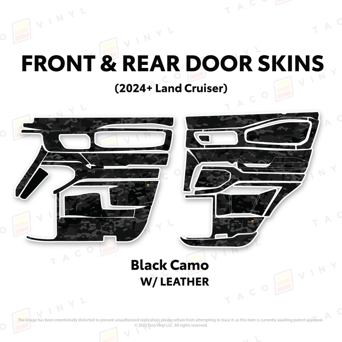 2025+ Land Cruiser 250 Door Skins