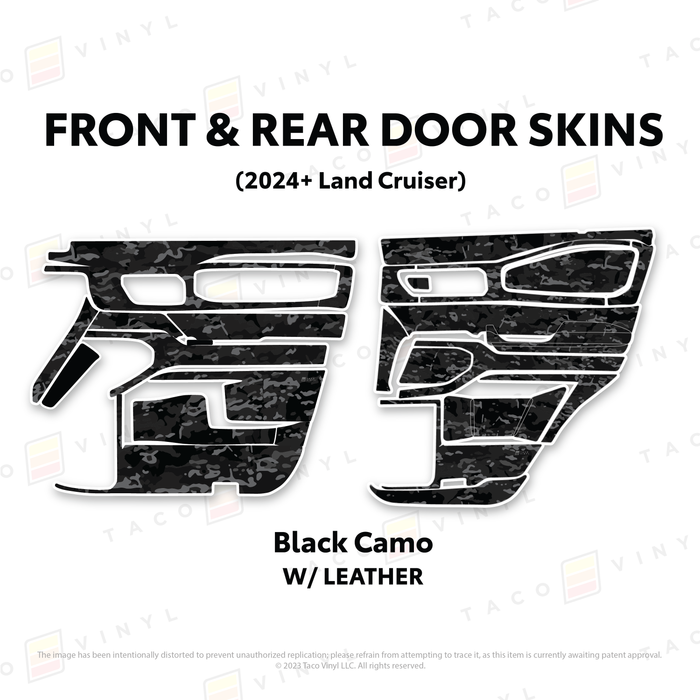 2024+ Land Cruiser 250 Door Skins