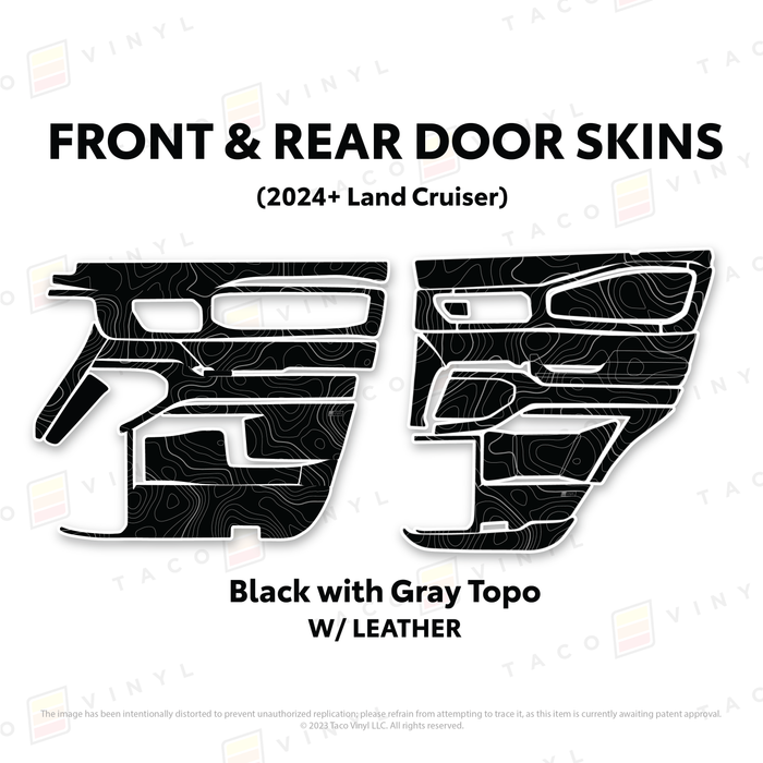 2024+ Land Cruiser 250 Door Skins