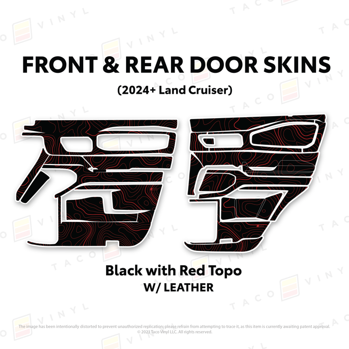 2024+ Land Cruiser 250 Door Skins