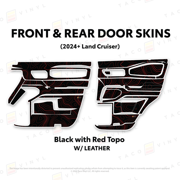 2025+ Land Cruiser 250 Door Skins