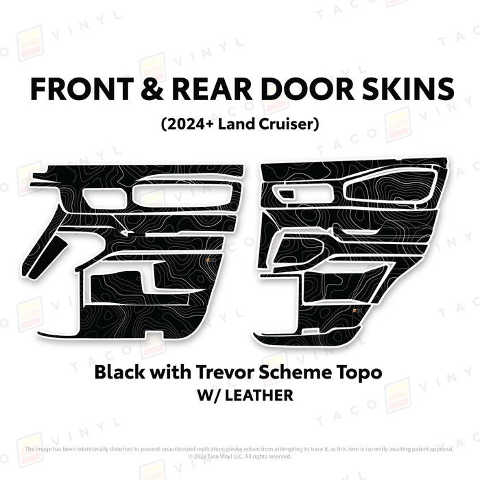 2025+ Land Cruiser 250 Door Skins