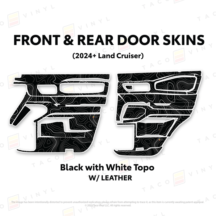2025+ Land Cruiser 250 Door Skins
