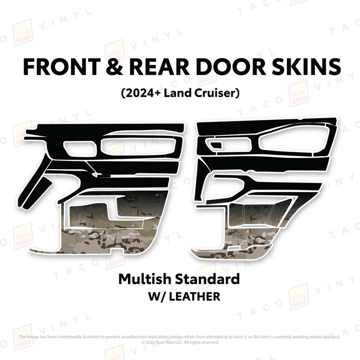 2024+ Land Cruiser 250 Door Skins