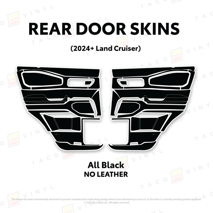 2024+ Land Cruiser 250 Door Skins