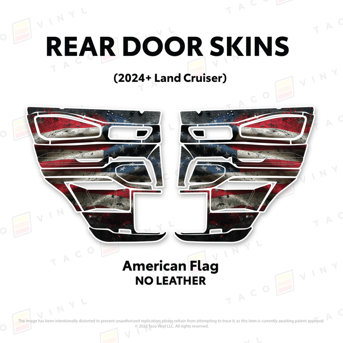 2024+ Land Cruiser 250 Door Skins
