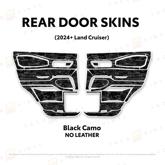 2024+ Land Cruiser 250 Door Skins
