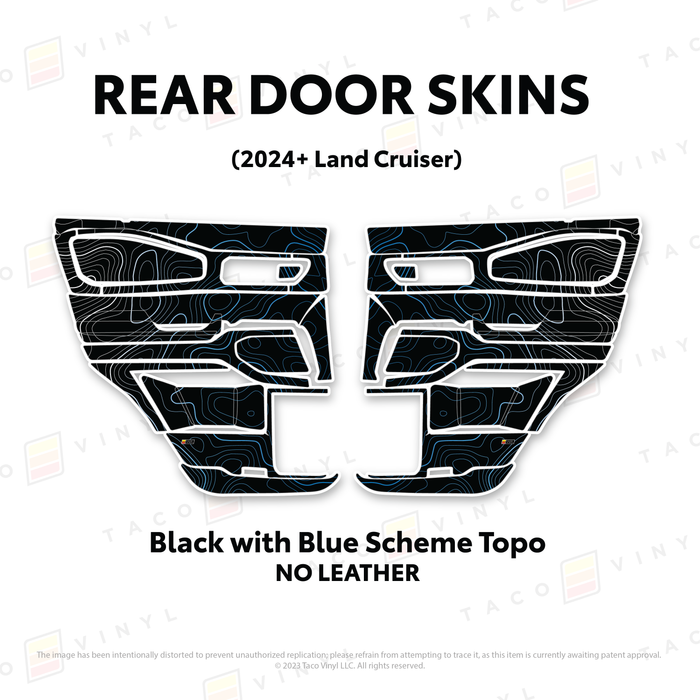 2025+ Land Cruiser 250 Door Skins