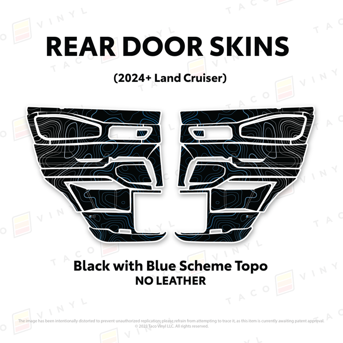 2024+ Land Cruiser 250 Door Skins