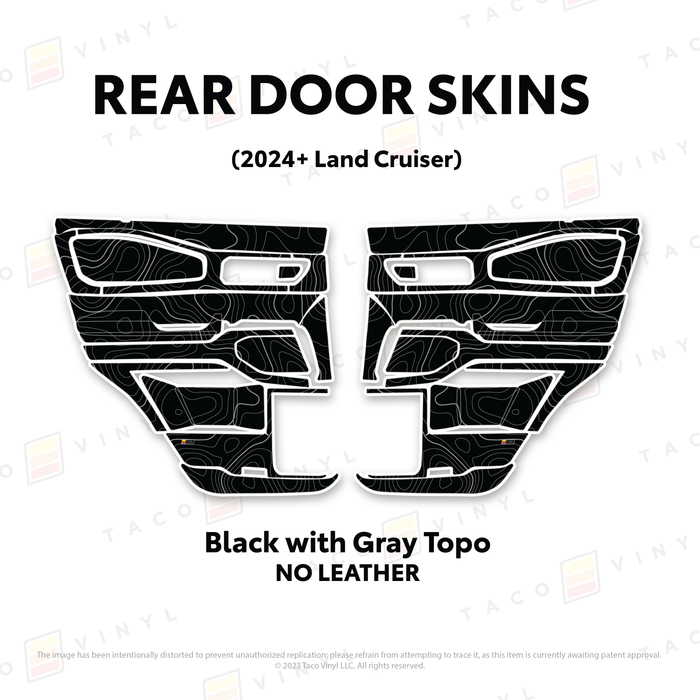 2025+ Land Cruiser 250 Door Skins