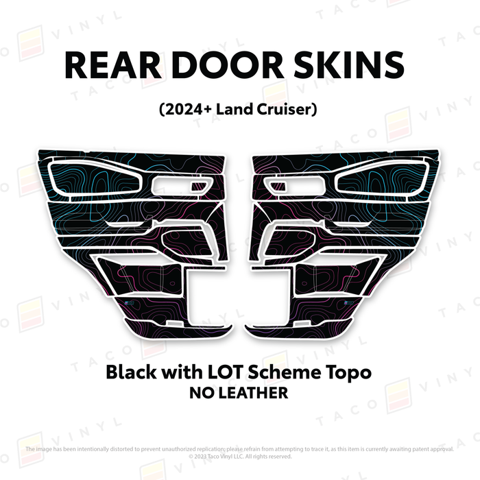 2024+ Land Cruiser 250 Door Skins