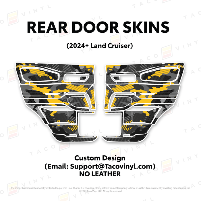 2024+ Land Cruiser 250 Door Skins