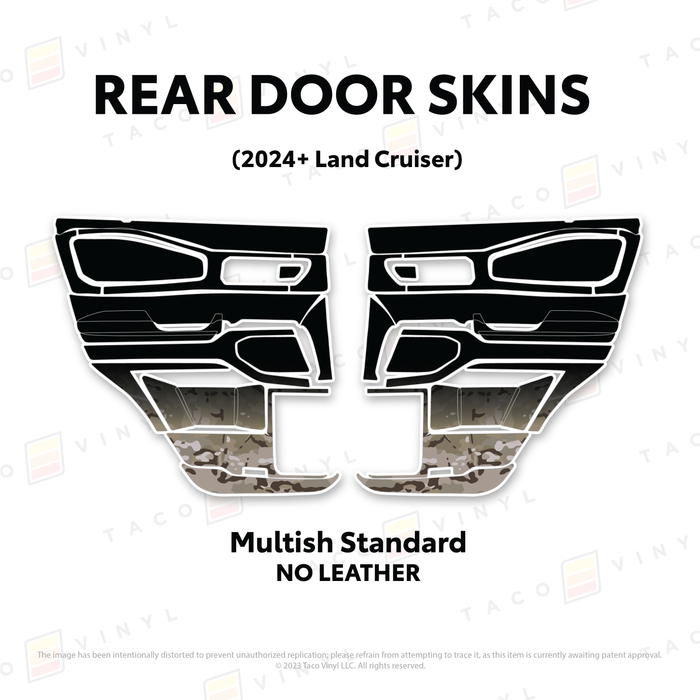 2024+ Land Cruiser 250 Door Skins