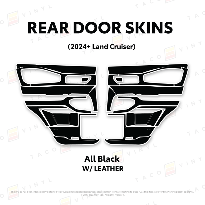 2024+ Land Cruiser 250 Door Skins