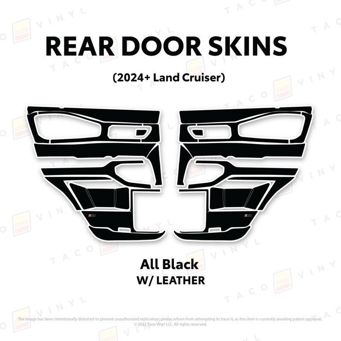 2025+ Land Cruiser 250 Door Skins