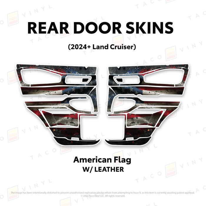 2025+ Land Cruiser 250 Door Skins