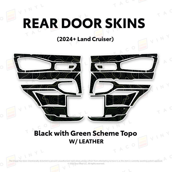 2024+ Land Cruiser 250 Door Skins