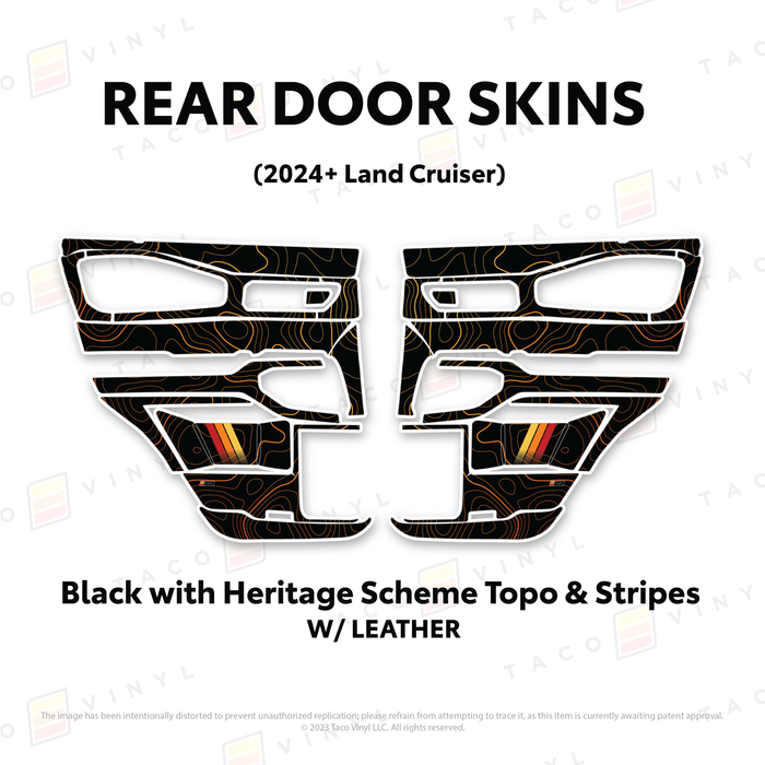 2024+ Land Cruiser 250 Door Skins