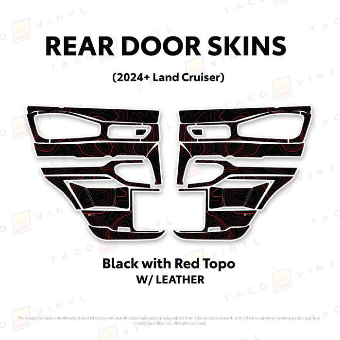 2025+ Land Cruiser 250 Door Skins