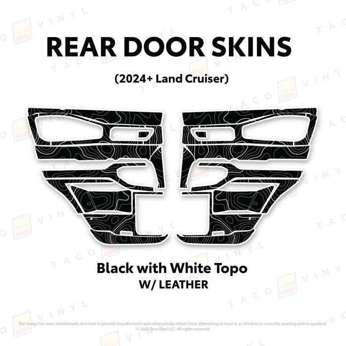 2024+ Land Cruiser 250 Door Skins