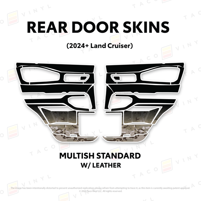 2024+ Land Cruiser 250 Door Skins