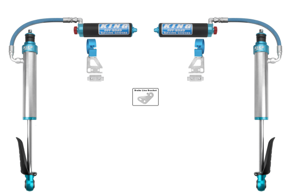 2024+ Tacoma, King 2.5 Shocks, W/Adjusters