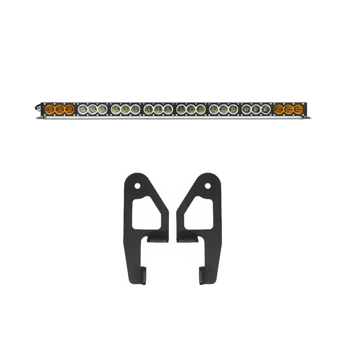 Premium Roof Rack Front Light Bar Kit for 2005-2023 Toyota Tacoma