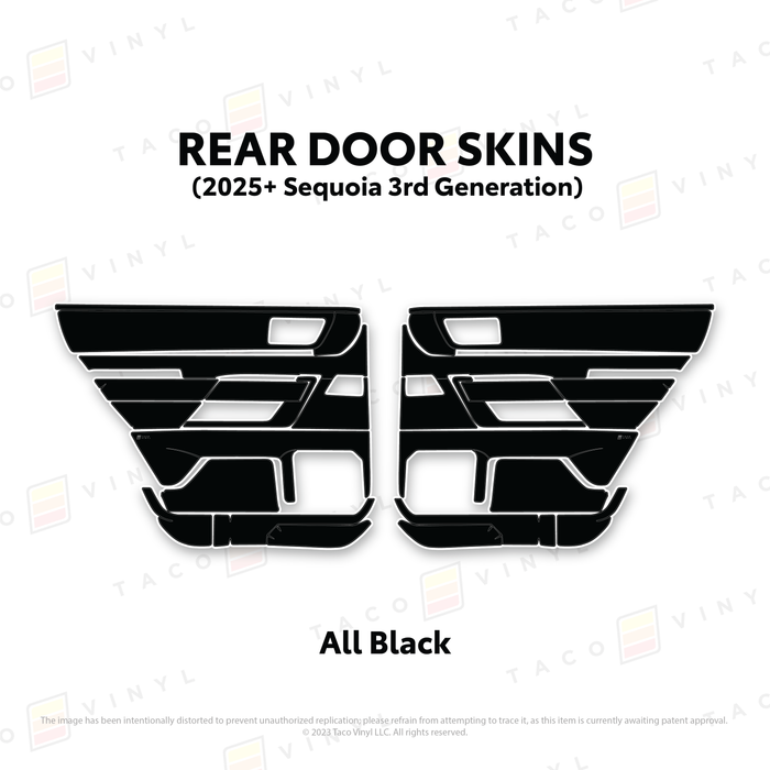 2023+ Sequoia Door Skins