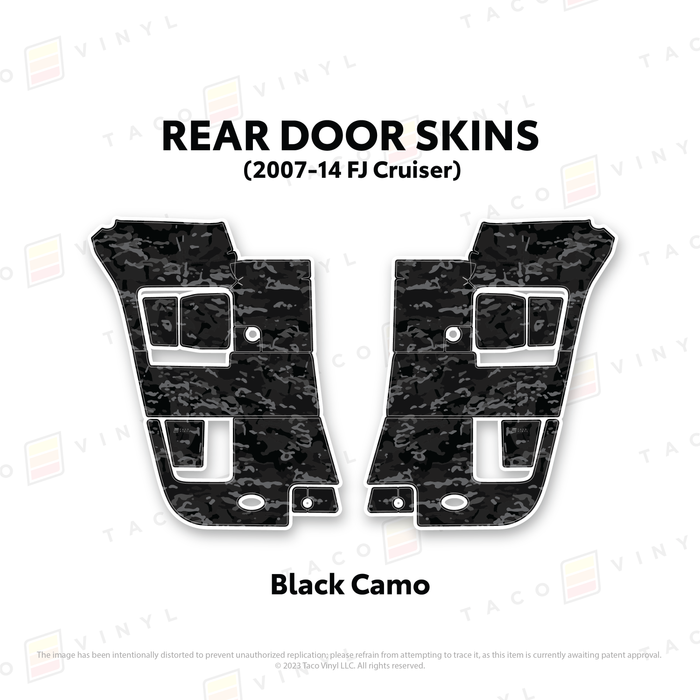 FJ Cruiser Door Skins