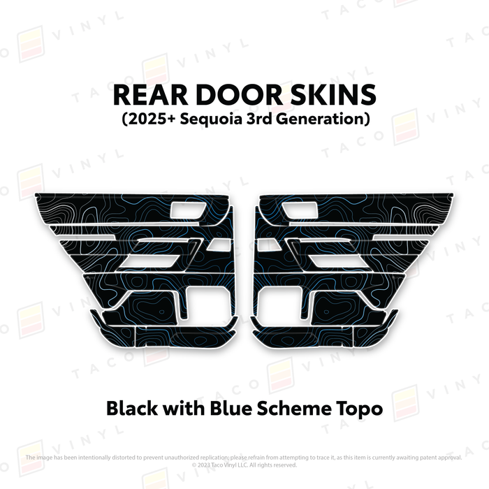 2023+ Sequoia Door Skins