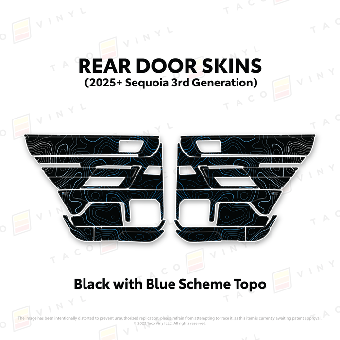 2023+ Sequoia Door Skins