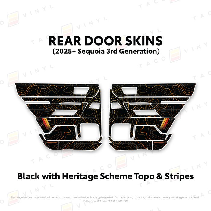 2023+ Sequoia Door Skins