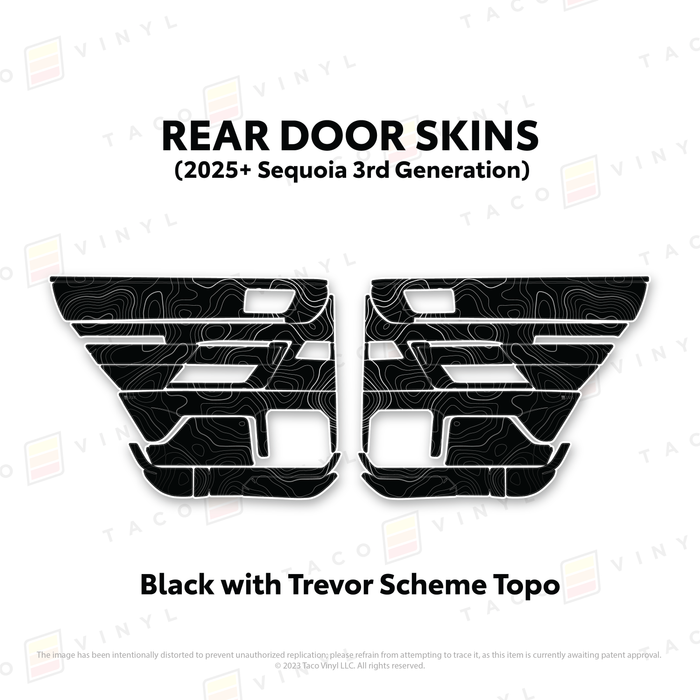2023+ Sequoia Door Skins