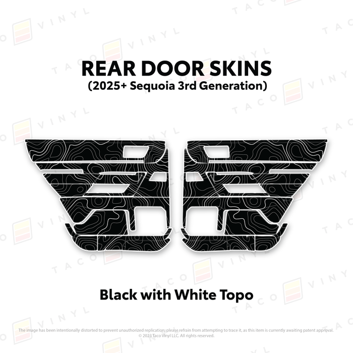 2023+ Sequoia Door Skins