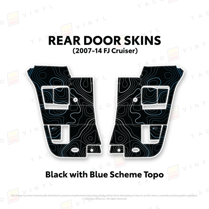 FJ Cruiser Door Skins