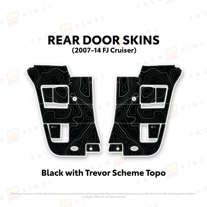 FJ Cruiser Door Skins