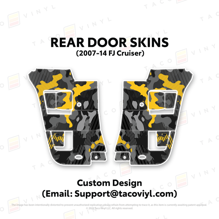 FJ Cruiser Door Skins