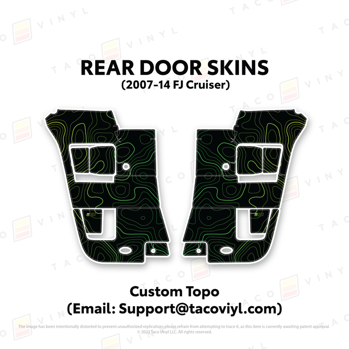 FJ Cruiser Door Skins
