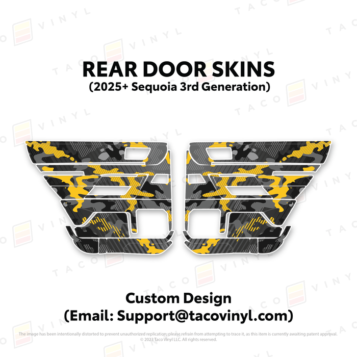 2023+ Sequoia Door Skins