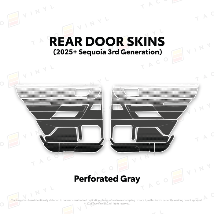 2023+ Sequoia Door Skins